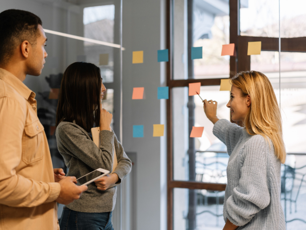Studenti durante un master universitario